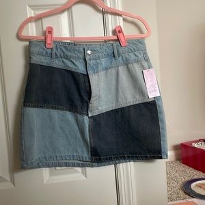 Wild Fable Jean Skirt